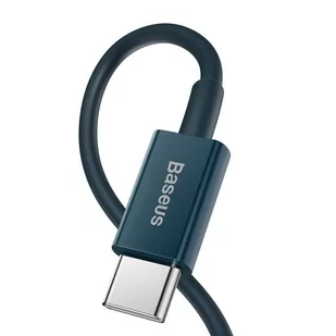 Baseus Superior kabel USB Typ C - Lightning do szybkiego ładowania Power Delivery 20 W 2 m niebieski (CATLYS-C03) - Kable USB - miniaturka - grafika 3