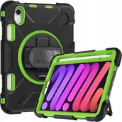 Etui do tabletów - Etui na Tablet iPad Mini 6 8.3" z Uchwytem Wytrzymałe Zielone - miniaturka - grafika 1