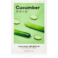 Maseczki do twarzy - MISSHA Missha Airy Fit Sheet Mask (Cucumber), 20 g - miniaturka - grafika 1