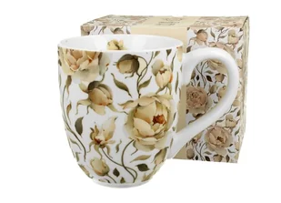 DUO Gift, Kubek XXL, ENGLISH ROSES WHITE - Kubki - miniaturka - grafika 1