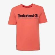 Koszulki męskie - TIMBERLAND T-SHIRT EMBROIDERY LOGO TEE - Timberland - miniaturka - grafika 1