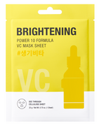 Maseczki do twarzy - ITS Skin BRIGHTENING Power 10 Formula VC Mask Sheet Maska w płachcie rozświetlająca 20g - miniaturka - grafika 1