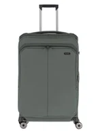 Walizki - Walizka duża poszerzana Travelite Priima - olive - miniaturka - grafika 1