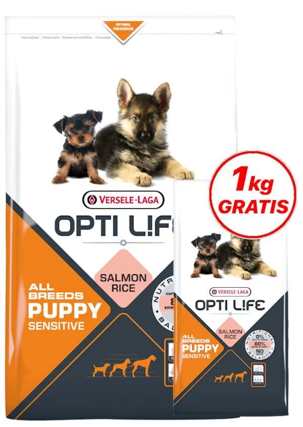 Versele-Laga Opti Life Puppy Sensitive Salmon 12,5 kg