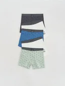 Skarpetki dla dzieci - Reserved - Bawełniane bokserki 5 pack - miętowy - miniaturka - grafika 1