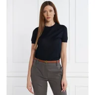 Swetry damskie - BOSS Wełniany sweter Falyssiasi | Regular Fit - miniaturka - grafika 1