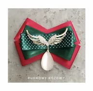 Broszki - Świąteczna Brosza ze Skrzydłami Mikołajki - miniaturka - grafika 1