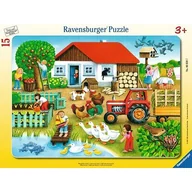Puzzle - Ravensburger Puzzle ramkowe 15 Gospodarstwo domowe - miniaturka - grafika 1