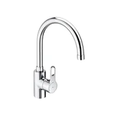 Baterie kuchenne - Bateria kuchenna jednouchwytowa z wysoką wylewką ROCA Atis Cold Start chromowana - miniaturka - grafika 1