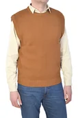 Swetry męskie - SWETER MĘSKI BEZRĘKAWNIK JACK & JONES JJENICK KNIT VEST RUBBER - miniaturka - grafika 1
