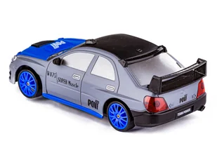 Samochód Do Driftu, Auto RC Drift 1:24 2,4 GHz 4WD SREBRNY - Zabawki zdalnie sterowane - miniaturka - grafika 9