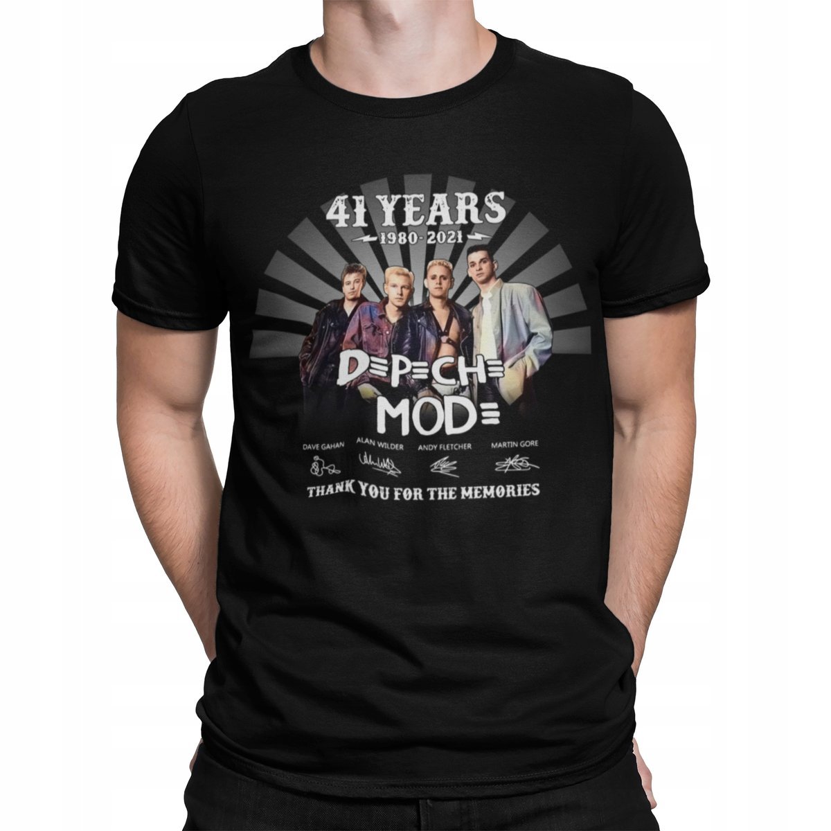 DEPECHE MODE T-Shirt Koszulka 40 lecie Graham 4XL
