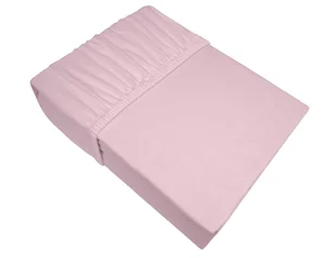 Prześcieradło jersey z gumką grube Bielbaw 160x200 pudrowy róż - Prześcieradła - miniaturka - grafika 1