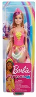 Lalki dla dziewczynek - Barbie Dreamtopia Huśtawka księżniczki + lalka - miniaturka - grafika 1