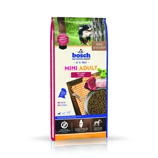 Bosch Petfood Mini Adult Lamb&Rice 15 kg - Sucha karma dla psów - miniaturka - grafika 1