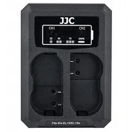 Ładowarki i akumulatory - Ładowarka Dwukanałowa Podwójna Usb Do Nikon En-El15 / En-El15A / En-El15B - miniaturka - grafika 1