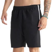 Spodnie sportowe męskie - Spodenki Lacoste Sport GH314T-HJS - czarne - miniaturka - grafika 1