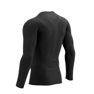 COMPRESSPORT Koszulka termoaktywna męska ON/OFF BASE LAYER LS TOP black - Koszulki sportowe męskie - miniaturka - grafika 6