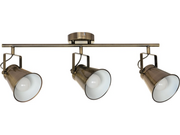 Lampy sufitowe - Britop Tekla lampa sufitowa (spot) 3-punktowa patyna 2742311 - miniaturka - grafika 1