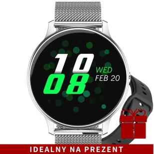 PACIFIC Smartwatch Pacific 09 Srebrny - Smartwatch - miniaturka - grafika 1