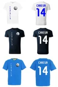 Koszulki sportowe męskie - Koszulka Włochy FEDERICO CHIESA 14 - miniaturka - grafika 1