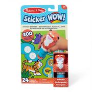 Zabawki kreatywne - Sticker WOW! Stempelki z naklejkami tygrysek - miniaturka - grafika 1