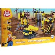 Klocki - ELEFUN CONSTRUCTION SITE PLAC BUDOWY J5680A - miniaturka - grafika 1