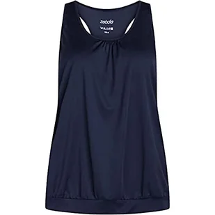 ZEBDIA Damski sportowy top granatowy - Koszulki i topy damskie - miniaturka - grafika 1