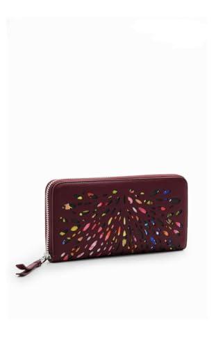 Desigual Women's Accessories PU Long Bi-Fold Wallet, materiał wykończenia, Wykończenie materiału, 23