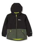 Kurtki i płaszcze dla chłopców - Jack Wolfskin Chłopięca kurtka Snowy Days, Thyme Green, 140 - miniaturka - grafika 1