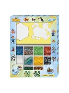 Zabawki kreatywne - Hama Midi Giant open Gift Box Blue 7200 pcs - miniaturka - grafika 1