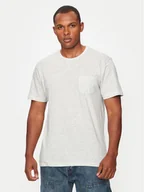 Koszulki męskie - Brave Soul T-Shirt MTS-149ARKHAMV Écru Straight Fit - miniaturka - grafika 1