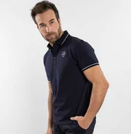 Koszulki jeździeckie - Harcour Koszulka męska polo PAMPELONNE - marine (navy) - miniaturka - grafika 1