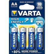 Ładowarki i akumulatory - Varta Bateria alkaliczna AA High Energy 4906, 2850 mAh, 4 szt. - miniaturka - grafika 1
