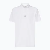 Koszulki męskie - Koszulka polo męska Oakley Iconic Oakley Ss Polo Shirt white - miniaturka - grafika 1