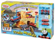 Kolejki i akcesoria - Mattel Tomek i Przyjaciele Take-n-Play Fabryka lokomotywek * - miniaturka - grafika 1
