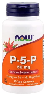 Now Foods Suplement Prozdrowotny P-5-P 50mg 90caps - Witaminy i minerały dla sportowców - miniaturka - grafika 2