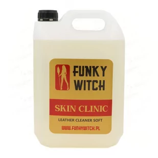 Funky Witch Skin Clinic Leather Cleaner Soft 5L - środek do czyszczenia skór - Kosmetyki samochodowe - miniaturka - grafika 1