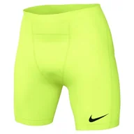 Spodnie męskie - Nike Spodnie męskie M Nk Df Strike Np Short, Volt/Black, DH8128-702, XL - miniaturka - grafika 1