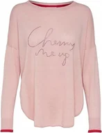 Swetry damskie - ONLY DAMSKI RÓŻOWY SWETER KLASYCZNY Z DŻETAMI L JSE - miniaturka - grafika 1