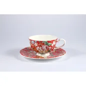 Filiżanki - Filiżanka do kawy Sen w Ogrodzie folkowa czerwona - miniaturka - grafika 1