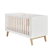 Łóżka dla dzieci i młodzieży - Łóżeczko tapczanik białe 140x70 Swing Pinio - miniaturka - grafika 1