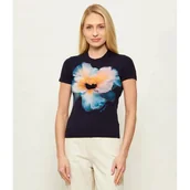 Koszulki i topy damskie - Desigual T-shirt Estocolmo Slim Fit - miniaturka - grafika 1