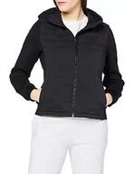 Kurtki damskie - Superdry Damska kurtka Storm Sonic Luxe Hybrid Transitional, czarny, M - miniaturka - grafika 1