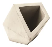 Zabawki kreatywne - Doniczka nieregularna z betonu - miniaturka - grafika 1