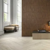 Płytki ceramiczne - Płytka ścienna Origin Grace Brown 7,5x30 - miniaturka - grafika 1