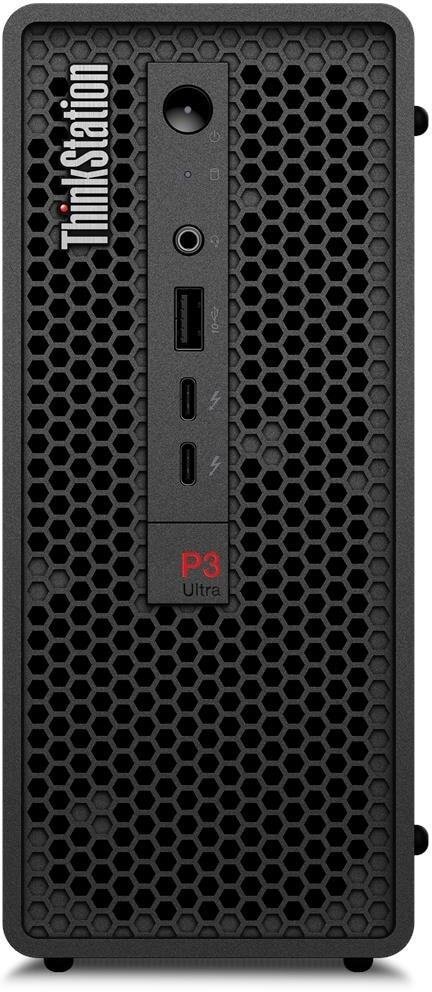 Komputer Lenovo TS/ThinkStation P3 Ultra / i9-14900 / 32GB / 512GB M.2 / Ultra SFF / Single CPU Workstation Rack mountable / integreated / 170W / Linux Ubuntu 22.04 LTS / 3/3 OnSite 30HA00BPGE