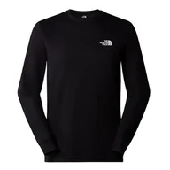 Koszulki męskie - Koszulka The North Face Redbox 0A87NNJK31 - czarna - miniaturka - grafika 1