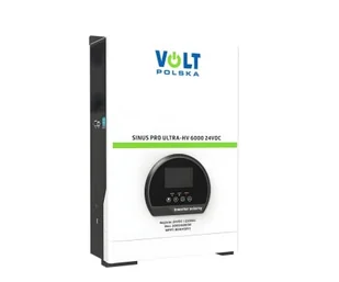 VOLT Inwerter solarny SINUS PRO ULTRA-HV 6000 24/230V 3000/6000W - Inwertery, falowniki - miniaturka - grafika 1