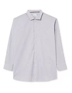 Koszule męskie - Seidensticker Męska koszula z długim rękawem Comfort Fit, ciemnoczerwony, 40 - miniaturka - grafika 1